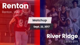 Matchup: Renton   vs. River Ridge  2017