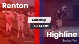 Matchup: Renton   vs. Highline  2019