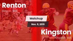 Matchup: Renton   vs. Kingston  2019