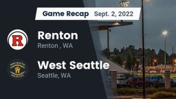 Recap: Renton   vs. West Seattle  2022
