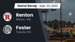 Recap: Renton   vs. Foster  2022