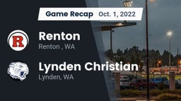 Recap: Renton   vs. Lynden Christian  2022