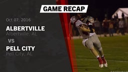 Recap: Albertville  vs. Pell City  2016