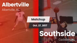 Matchup: Albertville High vs. Southside  2017