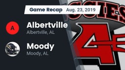 Recap: Albertville  vs. Moody  2019