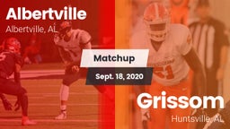 Matchup: Albertville High vs. Grissom  2020