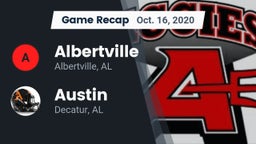 Recap: Albertville  vs. Austin  2020