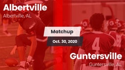 Matchup: Albertville High vs. Guntersville  2020