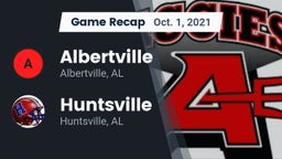 Recap: Albertville  vs. Huntsville  2021