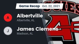 Recap: Albertville  vs. James Clemens  2021
