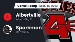 Recap: Albertville  vs. Sparkman  2023