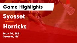 Syosset  vs Herricks  Game Highlights - May 24, 2021