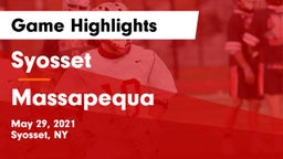 Syosset  vs Massapequa  Game Highlights - May 29, 2021
