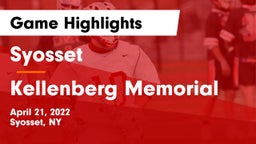 Syosset  vs Kellenberg Memorial  Game Highlights - April 21, 2022