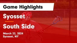 Syosset  vs South Side  Game Highlights - March 22, 2024