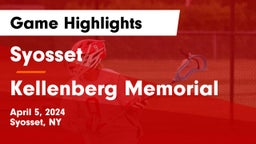 Syosset  vs Kellenberg Memorial  Game Highlights - April 5, 2024