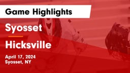 Syosset  vs Hicksville  Game Highlights - April 17, 2024