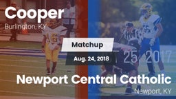 Matchup: Cooper High vs. Newport Central Catholic  2018