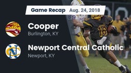 Recap: Cooper  vs. Newport Central Catholic  2018