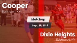 Matchup: Cooper High vs. Dixie Heights  2018