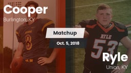 Matchup: Cooper High vs. Ryle  2018