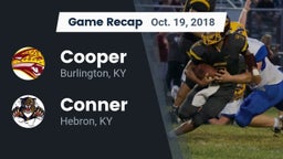 Recap: Cooper  vs. Conner  2018