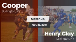 Matchup: Cooper High vs. Henry Clay  2018