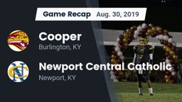 Recap: Cooper  vs. Newport Central Catholic  2019
