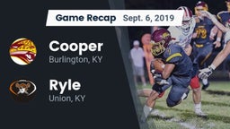 Recap: Cooper  vs. Ryle  2019