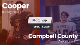 Matchup: Cooper High vs. Campbell County  2019