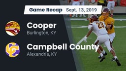 Recap: Cooper  vs. Campbell County  2019