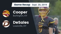 Recap: Cooper  vs. DeSales  2019