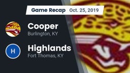 Recap: Cooper  vs. Highlands  2019