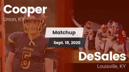 Matchup: Cooper High vs. DeSales  2020
