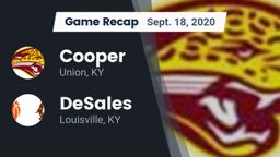 Recap: Cooper  vs. DeSales  2020