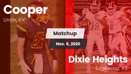 Matchup: Cooper High vs. Dixie Heights  2020