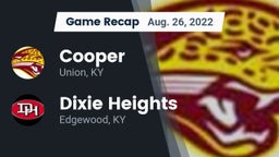 Recap: Cooper  vs. Dixie Heights  2022