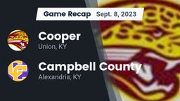 Recap: Cooper  vs. Campbell County  2023