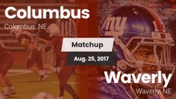 Matchup: Columbus  vs. Waverly  2017