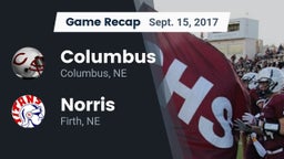 Recap: Columbus  vs. Norris 2017