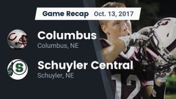 Recap: Columbus  vs. Schuyler Central  2017