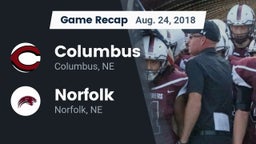 Recap: Columbus  vs. Norfolk  2018