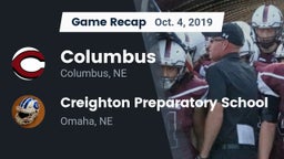 Recap: Columbus  vs. Creighton Preparatory School 2019
