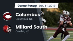 Recap: Columbus  vs. Millard South  2019