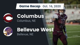 Recap: Columbus  vs. Bellevue West  2020