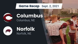Recap: Columbus  vs. Norfolk  2021