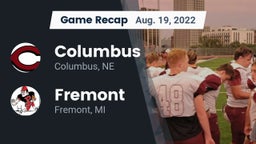 Recap: Columbus  vs. Fremont  2022