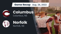 Recap: Columbus  vs. Norfolk  2022