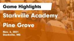 Starkville Academy  vs Pine Grove  Game Highlights - Nov. 6, 2021