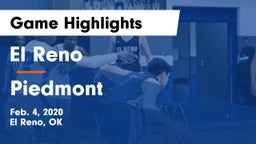 El Reno  vs Piedmont  Game Highlights - Feb. 4, 2020